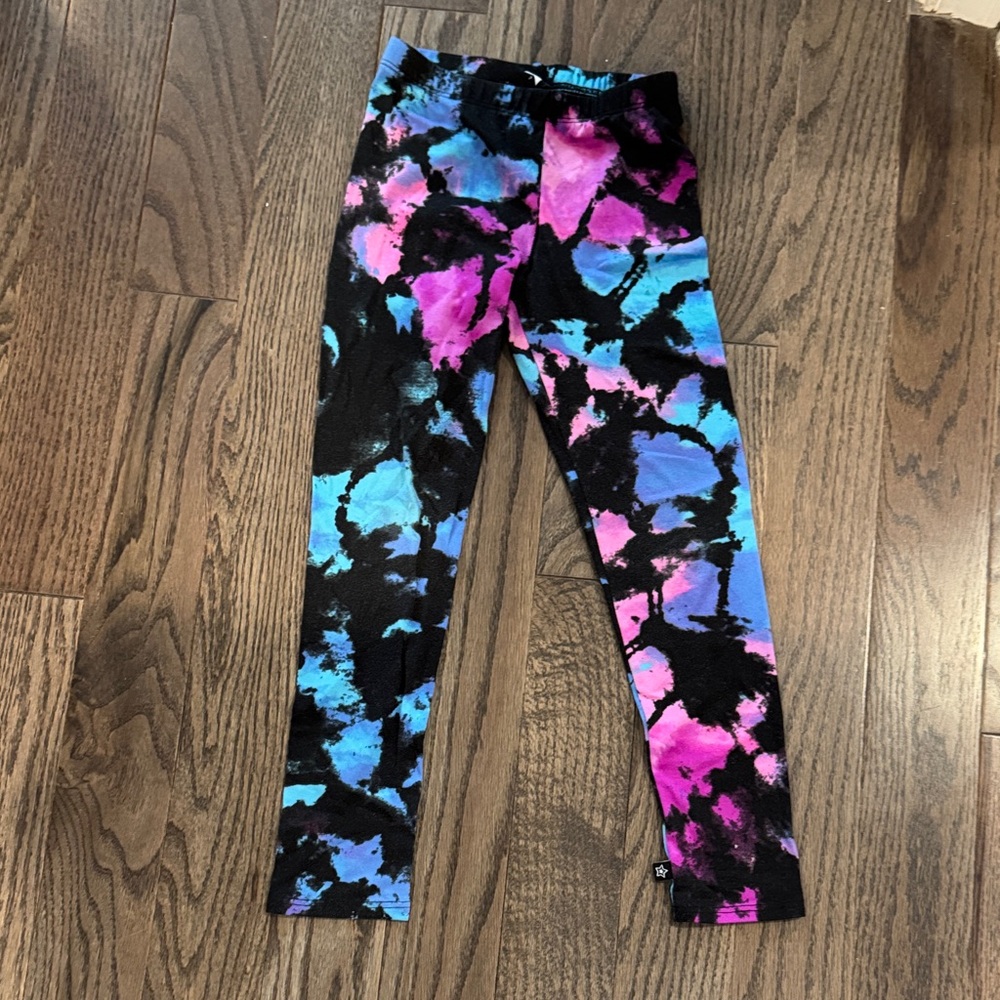 Vibrant Tie-Dye Kids Leggings